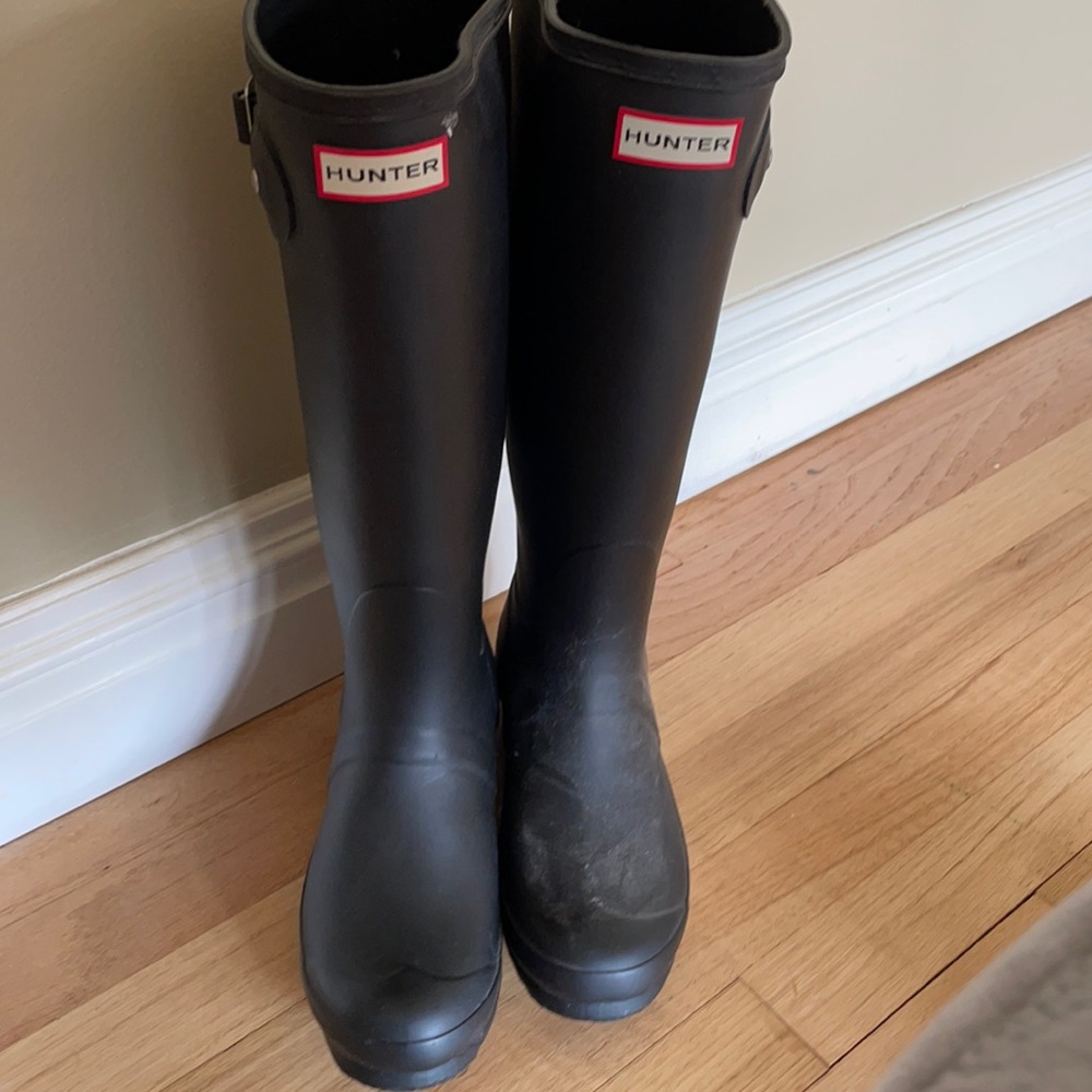 Hunter rain boots